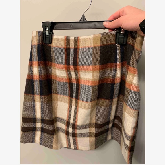 Plaid Mini Skirt High Waisted - Picture 15 of 16